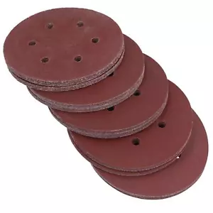 Discos de lijado de gancho y bucle de arena mixta de 150 mm para lijadoras orbitales DA 50 un. - Imagen 1 de 6