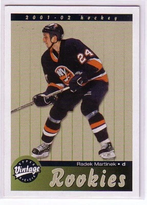 2001-02 Upper Deck Vintage #287 Radek Martinek RC - NM-MT - Image 1 of 2