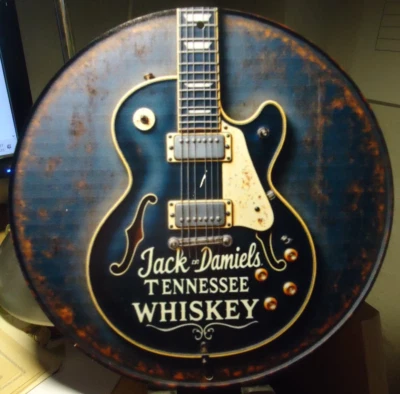 Blechschild rund Jack Daniels Tennessee Whiskey 20cm Retro - Bild 1 von 3