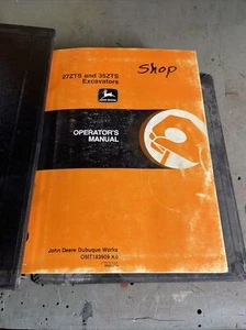 John Deere 27ZTS 35 ZTS EXCAVATOR OPERATOR TECHNICAL REPAIR MANUAL SHOP SERVICE - Picture 1 of 5