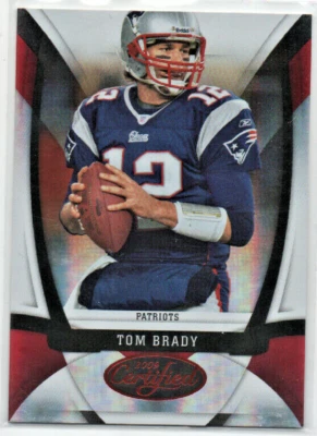 2009 Certified Mirror Red Tom Brady #74 060/250 NEW ENGLAND PATROITS  - Image 1 of 2