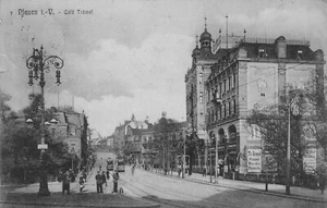 AK Plauen Cafe Trömel 1913 - Bild 1 von 2