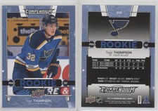 2017-18 Upper Deck Compendium Rookies Blue Tage Thompson #856 Rookie RC