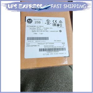 NEU AB 25B-A2P5N114 PowerFlex 525 1PH 240V 2,5A 0,5 PS 25B-A2P5N114 GN - Bild 1 von 2