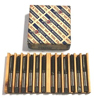 5/16-24 Tap Spiral Point Bottoming Taps High Speed Steel 12 Pack USA Made • 21.99$