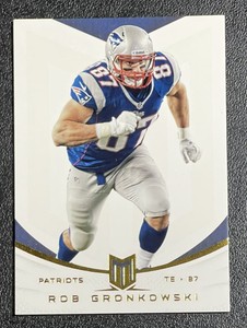 Rob Gronkowski 2013 Panini Momentum Gold Foil SP Card #/99🏈PATRIOTS🏈
