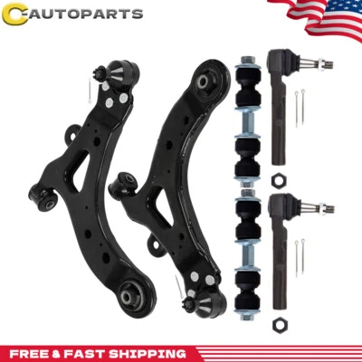 Barra estabilizadora brazo de control inferior delantero 6x para Buick Rendezvous Pontiac Aztek 2001-2007 Foto 1 de 4