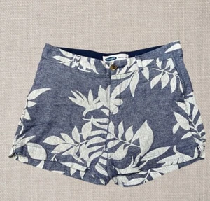 Old Navy Every Day Short Women's Linen Blend Shorts Size 4 Spring Break - Picture 1 of 9