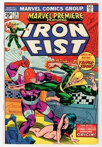 Marvel Premiere Iron Fist #18 - En muy buen estado 1974 cómic vintage - Imagen 1 de 2