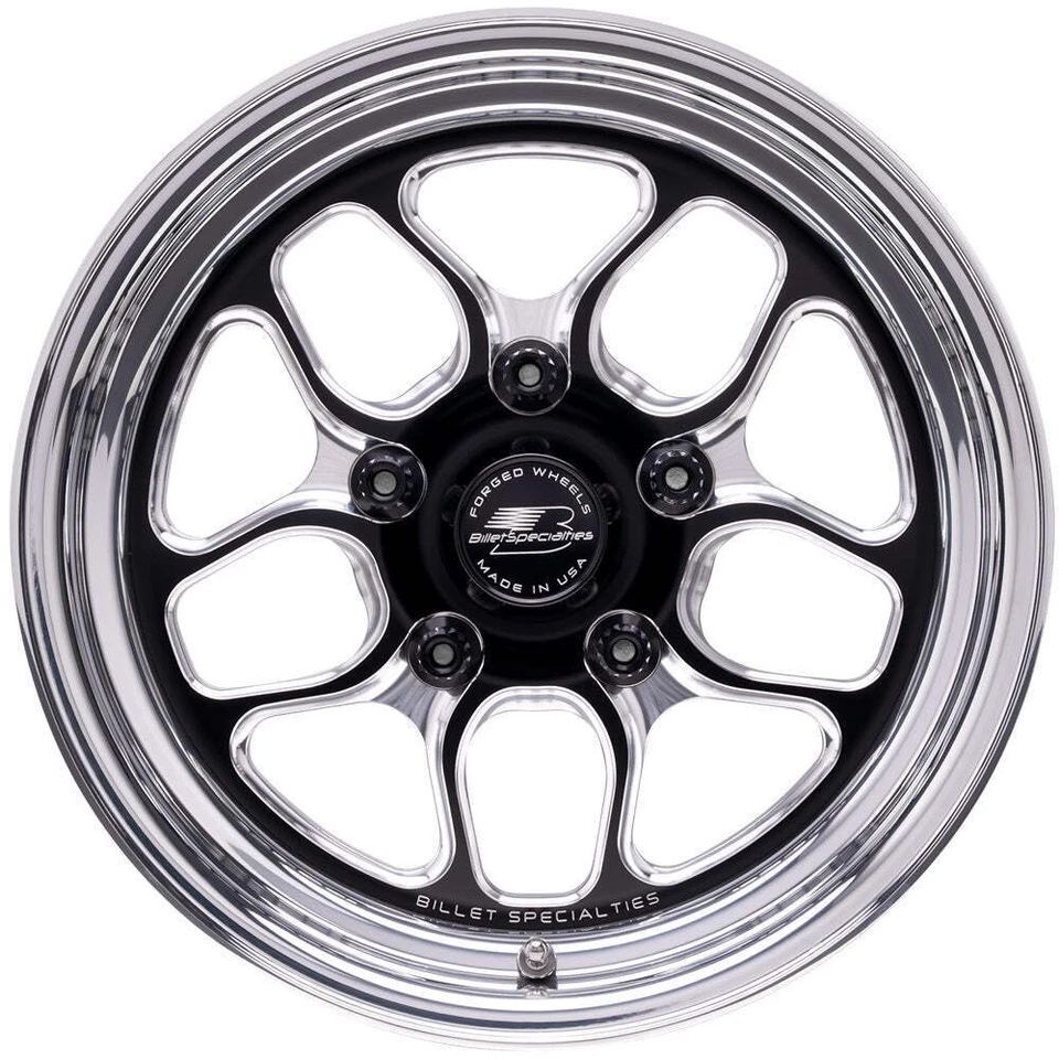 Fits Win Lite Wheel Black 15 x 4 1.62 BS by Billet Specialties BRS22540L6116 — 第 1/1 张图片