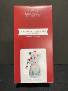 Hallmark Snowtop Lodge Whittaker Q. Snowden KOC Repaint Ornament 2021 - Picture 1 of 5