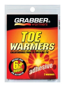 1pr Grabber Heat Treat 6 hr TOE WARMER Gloves Boots Pocket Instant Heat TWES - Picture 1 of 2