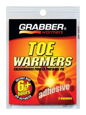 1pr Grabber Heat Treat 6 hr TOE WARMER Gloves Boots Pocket Instant Heat TWES - Image 1 of 2