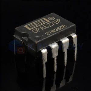 10pcs OP AMP IC BURR-BROWN/BB/TI DIP-8 OPA627BP OPA627BPG4 - Picture 1 of 4