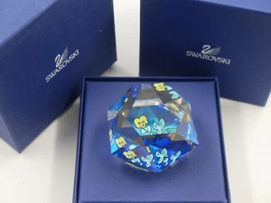 RARE SWAROVSKI CRYSTAL POLYGON ZODIAC PAPERWEIGHT VIRGO LTD ED 40 BXD 847166 - Picture 1 of 4