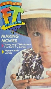 Scarce 1992 McDonald's FT Fun Times Magazine Issue #1 Making Movies - Picture 1 of 3