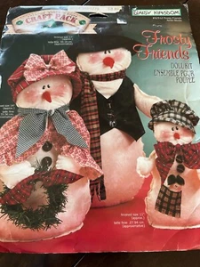 Vtg DAISY KINGDOM #32312 FROSTY FRIENDS NIP - Picture 1 of 2