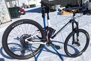 Mondraker Foxy Super Carbon R purple/white dually mtb large 29'r NEW !!!!! - Picture 1 of 14