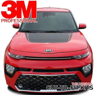 Hood & Rocker Decals Fits: 2020-2025 KIA SOUL Stripes Body Vinyl Graphics Foto 1 de 4