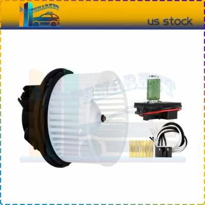 Front Blower Motor with Resistor Fit For 2003 2004 2005-2006 GMC Sierra 2500 HD Foto 1 de 4