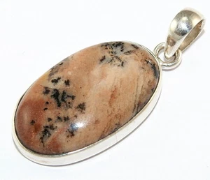Sterlingsilber Achat Edelstein Anhänger Schmuck PEND498 - Bild 1 von 2