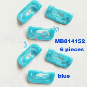 6x OEM o para Mitsubishi Lancer Evo 4 5 6 Ecar Clip de ajuste de riel de techo azul MB814152 - Imagen 1 de 3