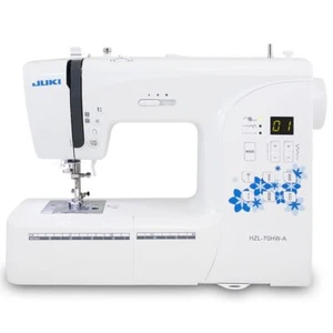 JUKI HZL-70HW HZL 70HW Compact Computerized Sewing and Quilting Machine - Picture 1 of 12