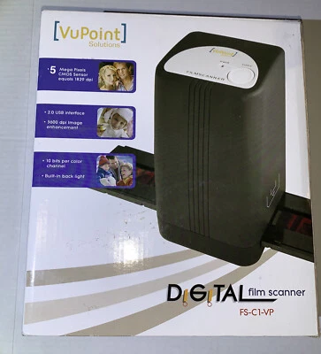 Brand New VuPoint Digital Film Scanner FS-C1-VP - Image 1 of 3