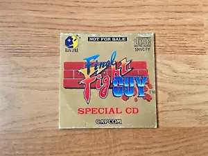 Nintendo FINAL FIGHT GUY only Special CD CAPCOM Super Famicom Japan Import - Imagen 1 de 3