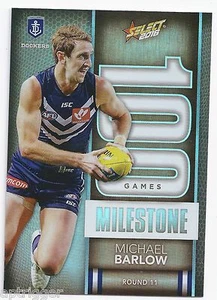 2016 Select Footy Stars Milestone (MG23) Michael BARLOW Fremantle - Picture 1 of 1