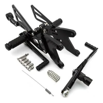 For Yamaha YZF R1 R1S R1M 2015-2025 CNC Rearset Footrest Footpegs Foot Pegs GP - Изображение 1 из 4