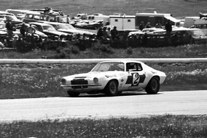 Ed Leslie exit turn 8 at the 1970 Trans-Am at Laguna Seca - Picture 1 of 1
