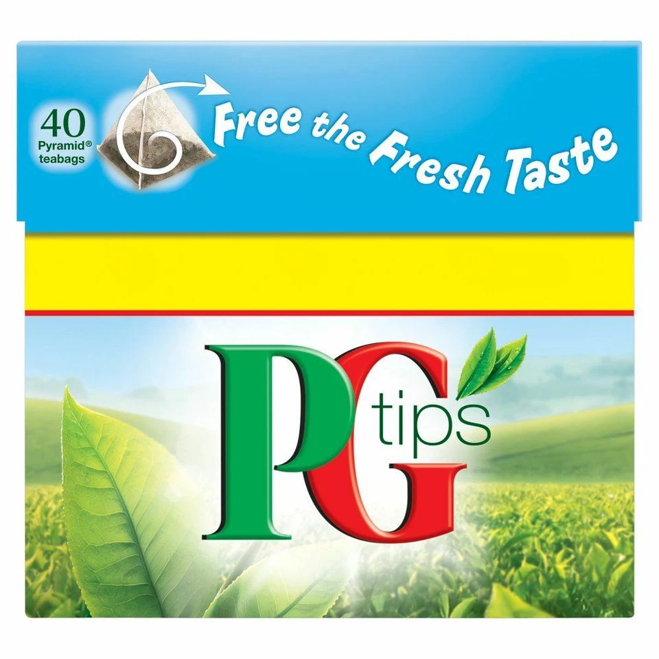 PG Tips Tee Beutel - 40 Stueck x 2 Doppelpack - Bild 1 von 1