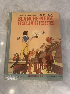 MUY RARO Libro Pop-up Walt Disney Blanche-Neige 1938 Hachette Silly Symphonies Foto 1 de 4