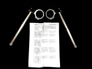NEW GENUINE DUCATI PERFORMANCE 750/900 HIGHER RAISED HANDLEBAR SET 966075AAA - Picture 1 of 4