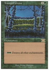 Magic the Gathering MTG Tranquil Grove (258) Sixth Edition   LP