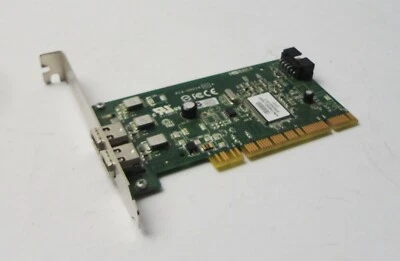 Dell 2-Port Firewire PCI Adapter Card Y9457 0Y9457 / Adaptec AFW-2100 - Image 1 of 3