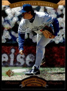 1995 Upper Deck SP Die-Cut Antonio Osuna Los Angeles Dodgers #6