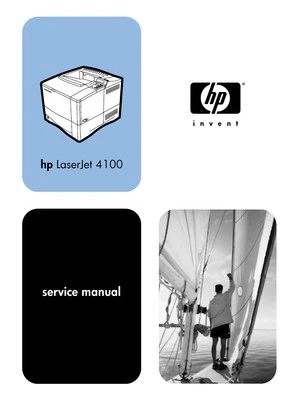 HP LaserJet 4100 Series Service Manual(Parts & Diagrams) - Image 1 of 2