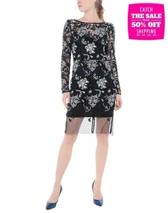 UVP873€ DIANE VON FURSTENBERG Fitted Lace Mini Dress US6 UK10 IT42 M Floral - Bild 1 von 6