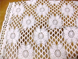 48 inch Barely PINK LACE SHEER DRAPERY FABRIC New VERY SOFT DUSTY ROSE - Picture 1 of 1