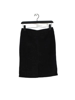 United Colors Of Benetton Women's Midi Skirt UK 12 Black Cotton - Image 1 of 4