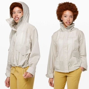 Lululemon Feel the Ease Jacket Silverstone Gray Light Size 4 - Bild 1 von 9