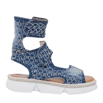 Сандалии джинсы обувь, женская спортивная обувь / сандалии ботинки / подарок на День святого Валентина - Изображение 1 из 4