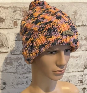 Women’s Bundle  Up Beanie, Columbia, Multicoloured, Fleece Lined Bobble On Top - Picture 1 of 11