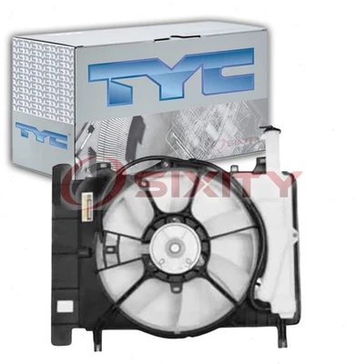 Conjunto de ventilador de radiador y condensador doble TYC para correas Scion xD 2008-2014 vp Foto 1 de 4