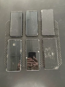 Lot Of 6 Samsung Galaxy S8/S10/S8 Plus/S9 Plus DOA/BAD LCD/Bad Batt Q4 - Picture 1 of 14