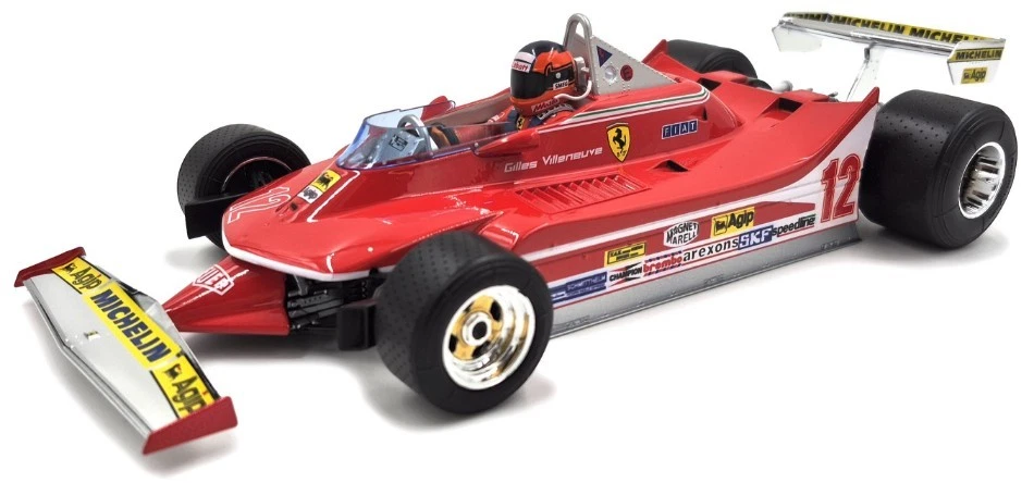 Burago FERRARI 312 T4 N.12 WINNER SOUTH AFRICAN GP 1979 GILLES VILLENEUVE 1:18 - Immagine 1 di 1