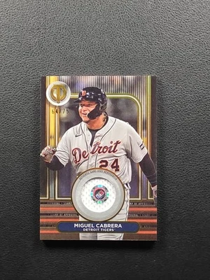 2024 Topps Tribute - Stamp of Approval Relics Miguel Cabrera #SOA-MC /75 - Image 1 of 2
