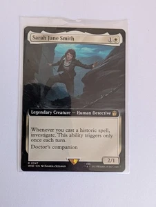 MtG Sarah Jane Smith Doctor Who Magic Gathering NM/M - Foto 1 di 13